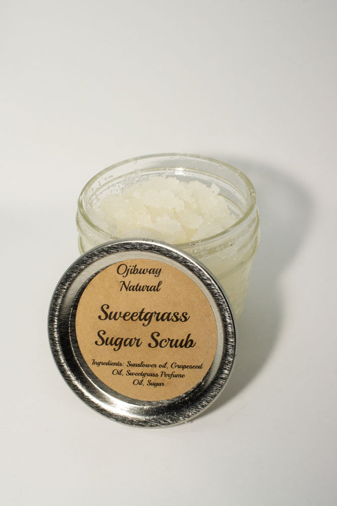 
                  
                    Load image into Gallery viewer, Sugar Scrub. Body Care. Body Wash.  Cosmetics. Sweetgrass. Sweet Grass. Ojiway Natural. Skin Care. Body Care. Scents. Deodorant. Sweet Grass. Natural Products. Ojibway Natural. Eau de Toilette. Deodorant. Sweet Grass. Natural Products. Ojibway Natural. Eau de Parfum. Luxurious. Make Up. Men. Women. 
                  
                