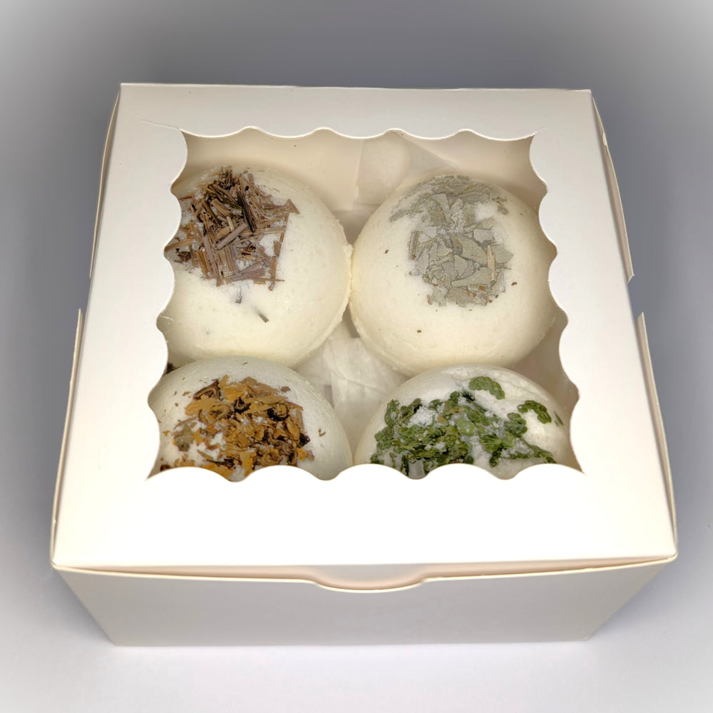 
                  
                    Load image into Gallery viewer, 4 Medicine Bath Bomb Gift Set
                  
                